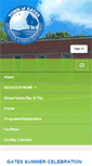 Mobile Screenshot of gatesrecparks.org